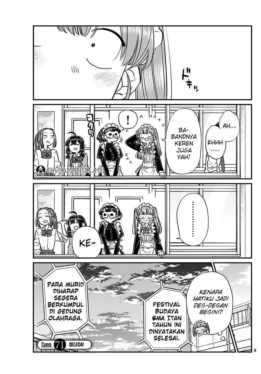 Komi-san wa Komyushou Desu Chapter 71 - halaman 9