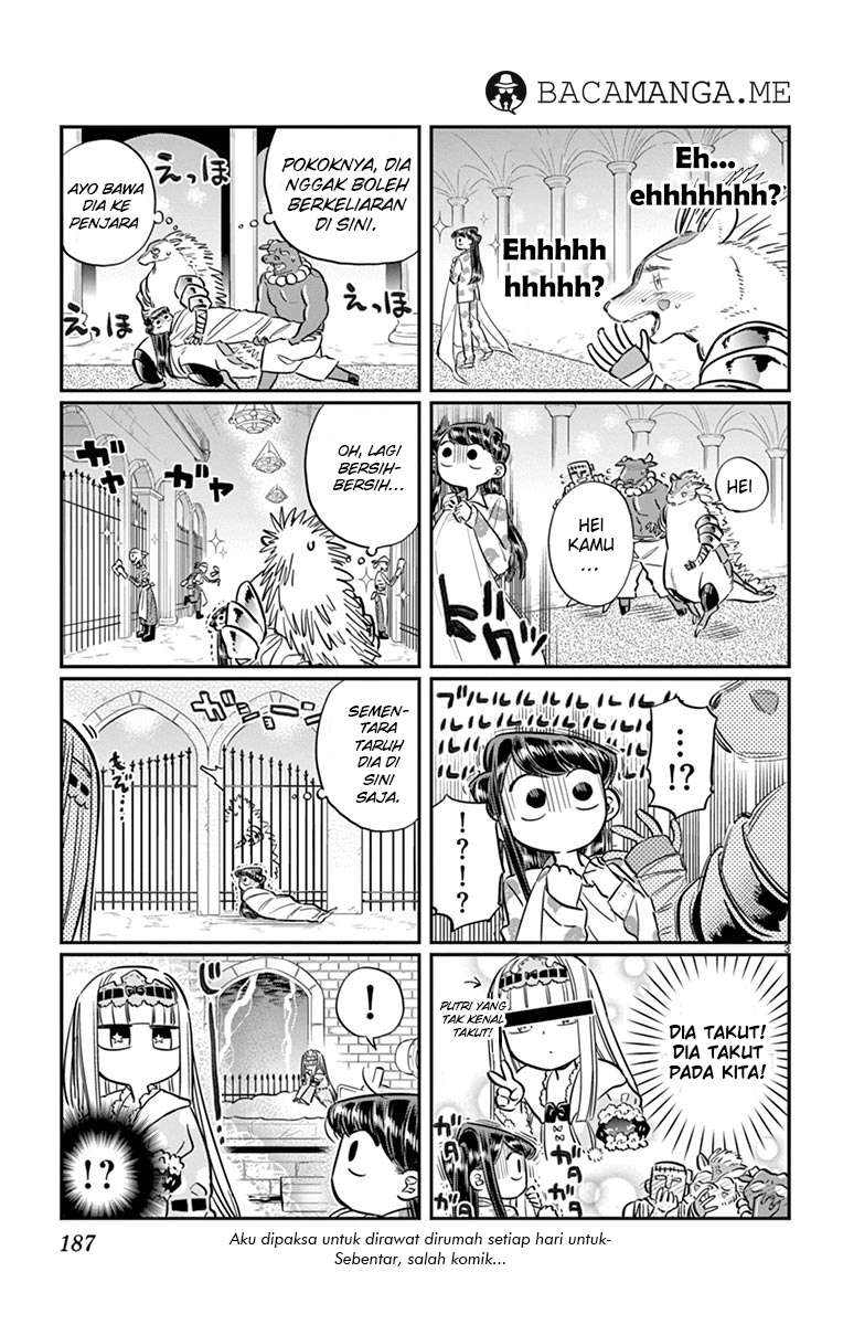 Komi-san wa Komyushou Desu Chapter 72.5 - halaman 4