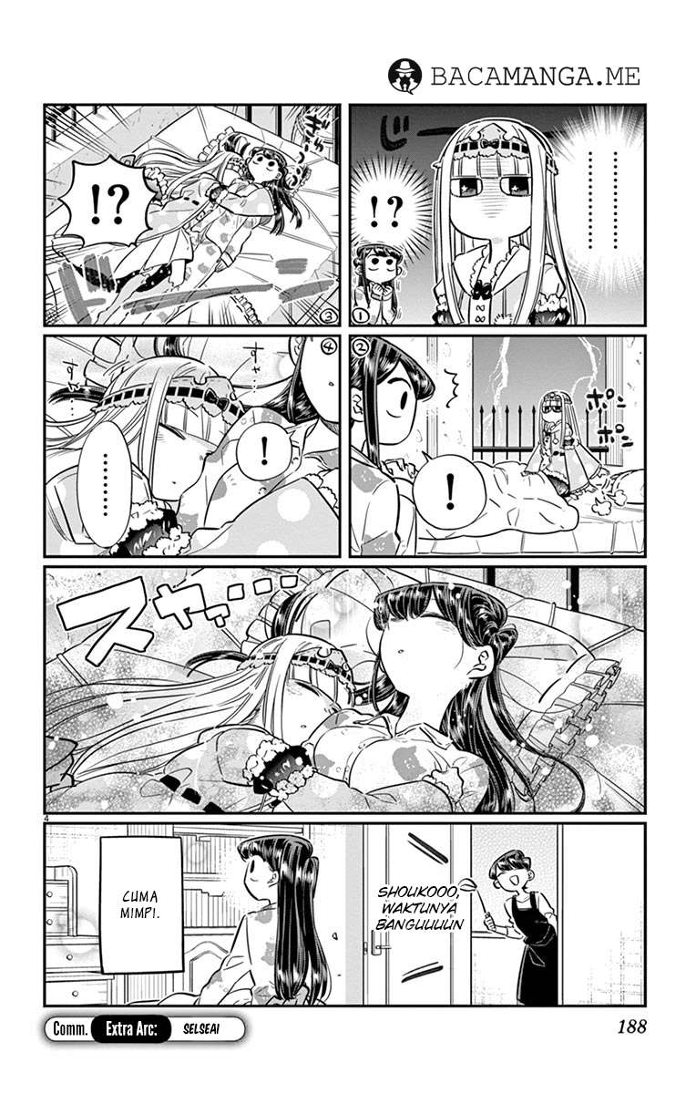 Komi-san wa Komyushou Desu Chapter 72.5 - halaman 5