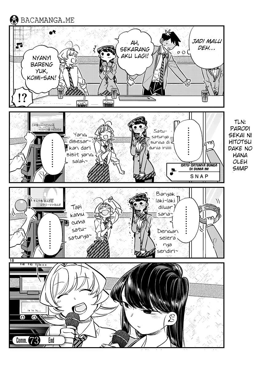 Komi-san wa Komyushou Desu Chapter 73 - halaman 22