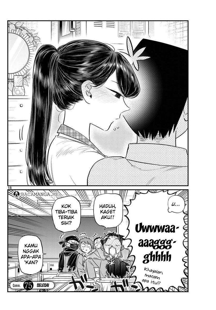 Komi-san wa Komyushou Desu Chapter 75 - halaman 18