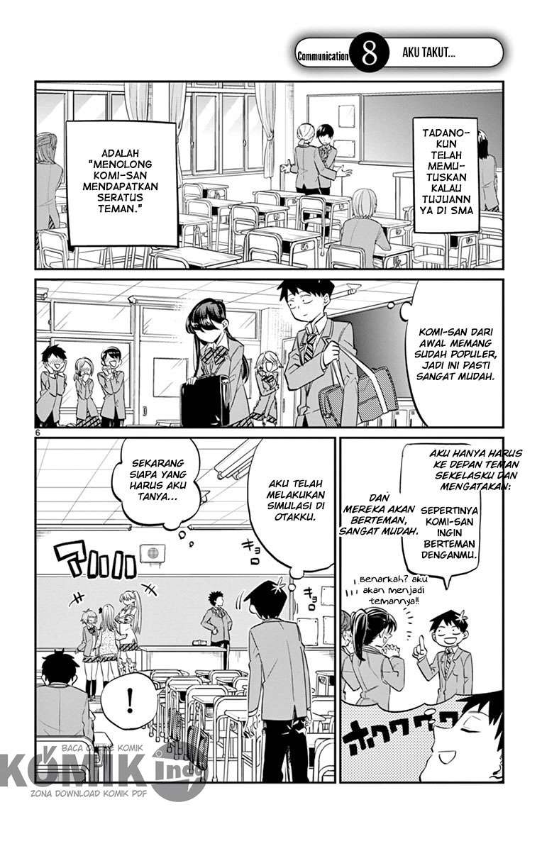 Komi-san wa Komyushou Desu Chapter 8 - halaman 2