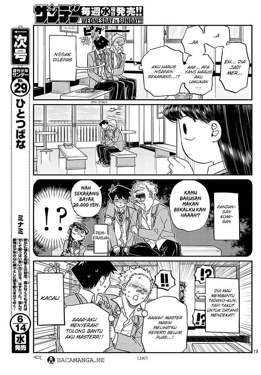 Komi-san wa Komyushou Desu Chapter 80 - halaman 13