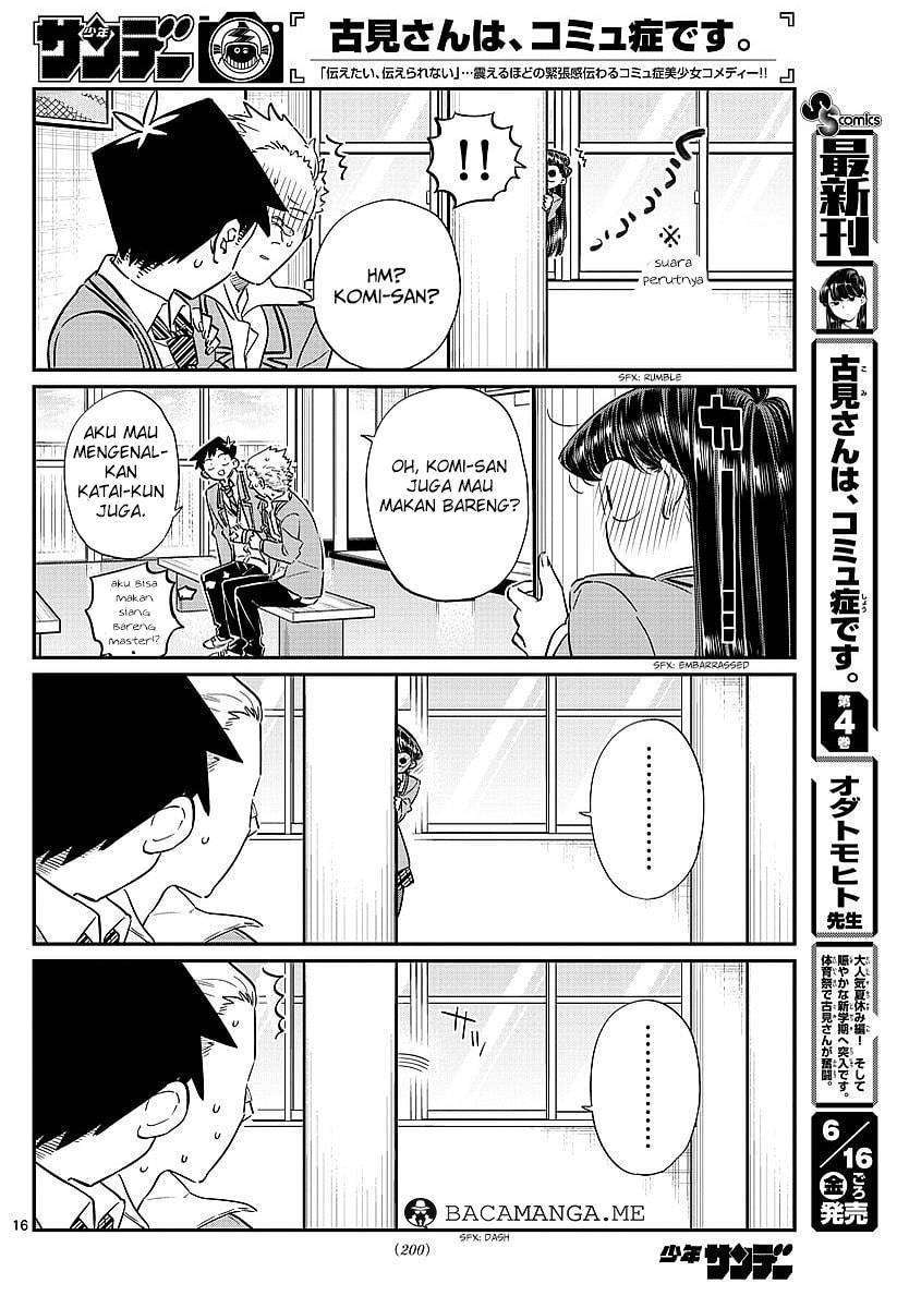 Komi-san wa Komyushou Desu Chapter 80 - halaman 16