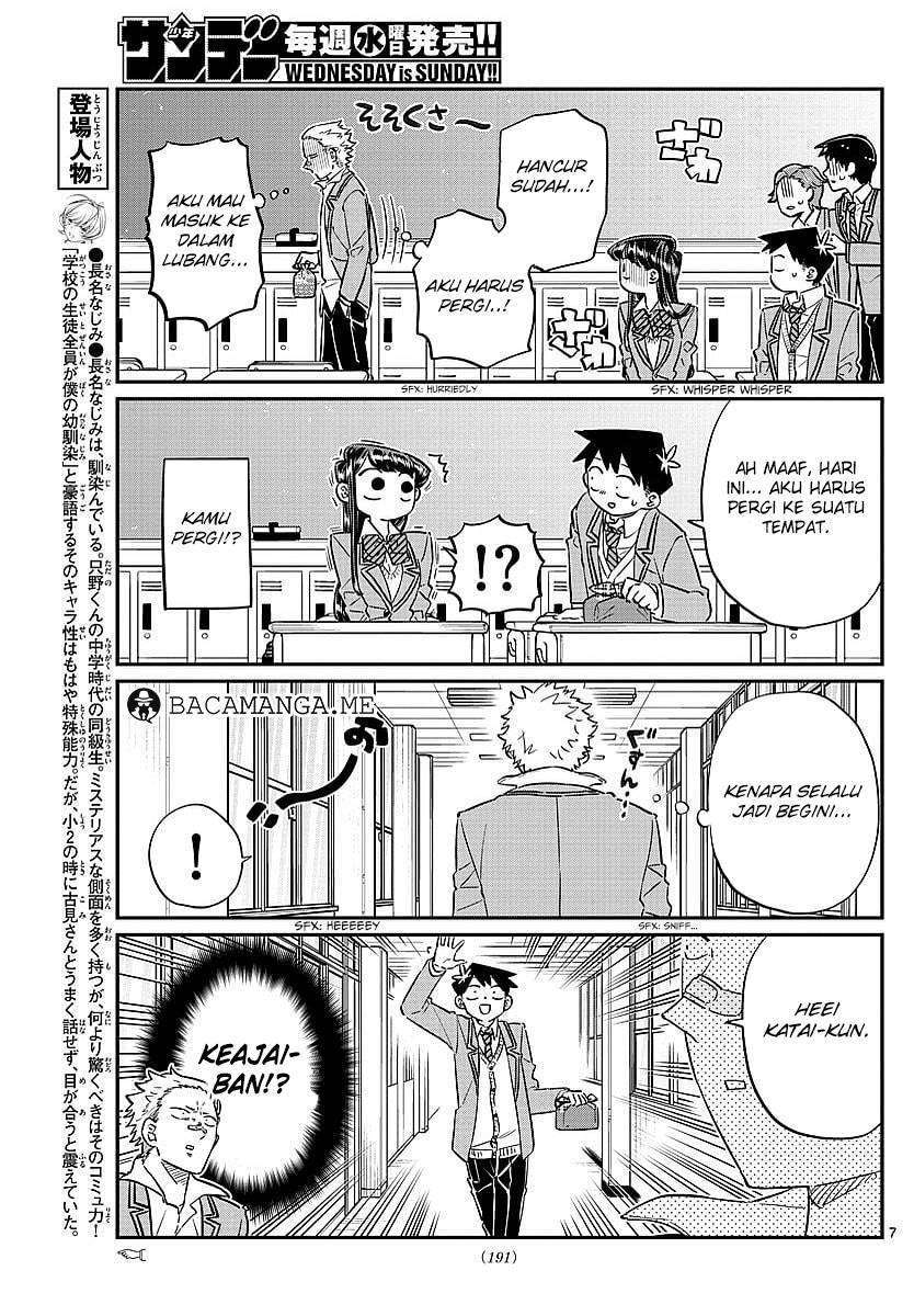Komi-san wa Komyushou Desu Chapter 80 - halaman 7