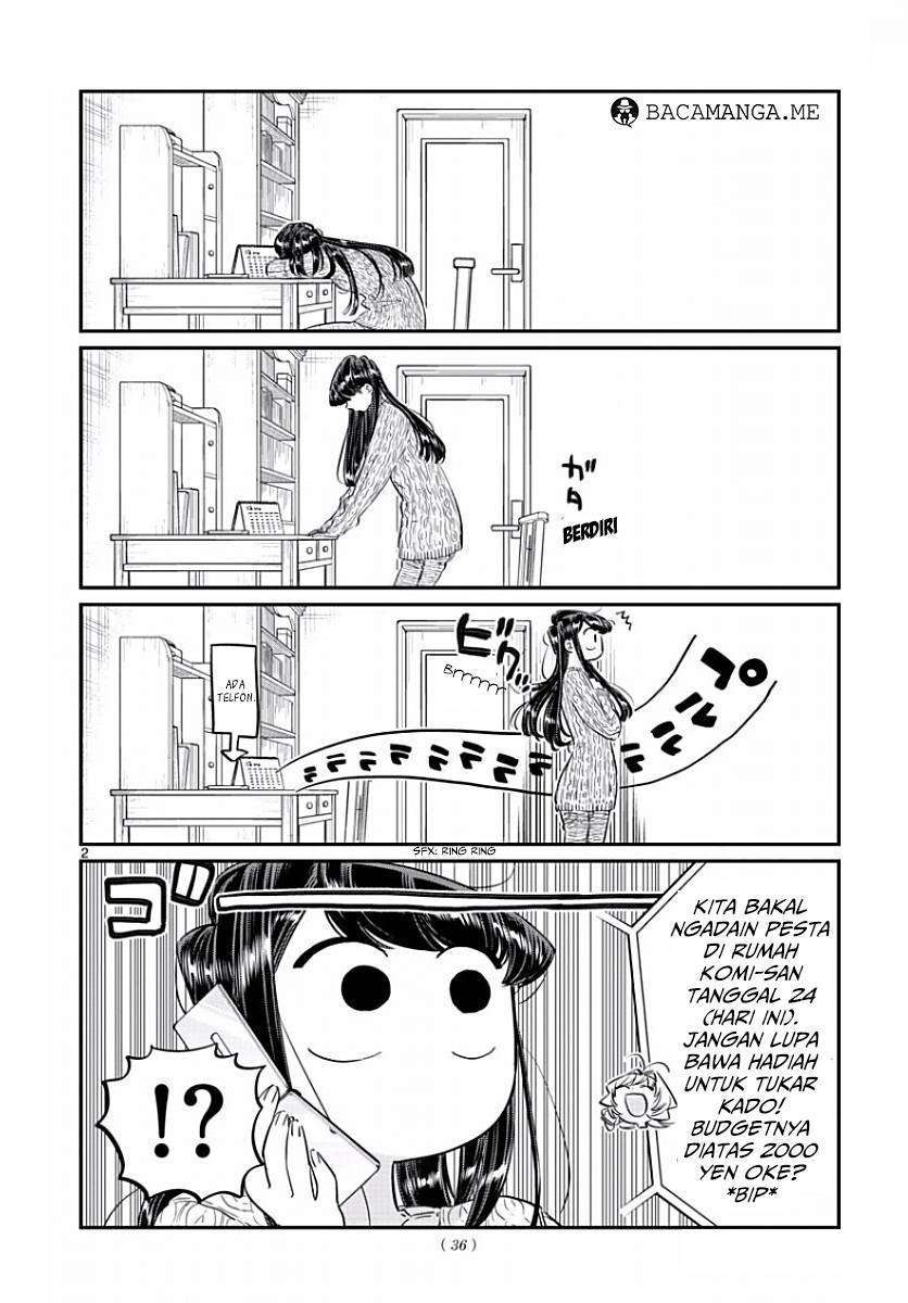 Komi-san wa Komyushou Desu Chapter 86 - halaman 2