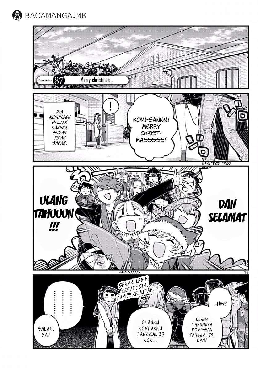 Komi-san wa Komyushou Desu Chapter 87 - halaman 2
