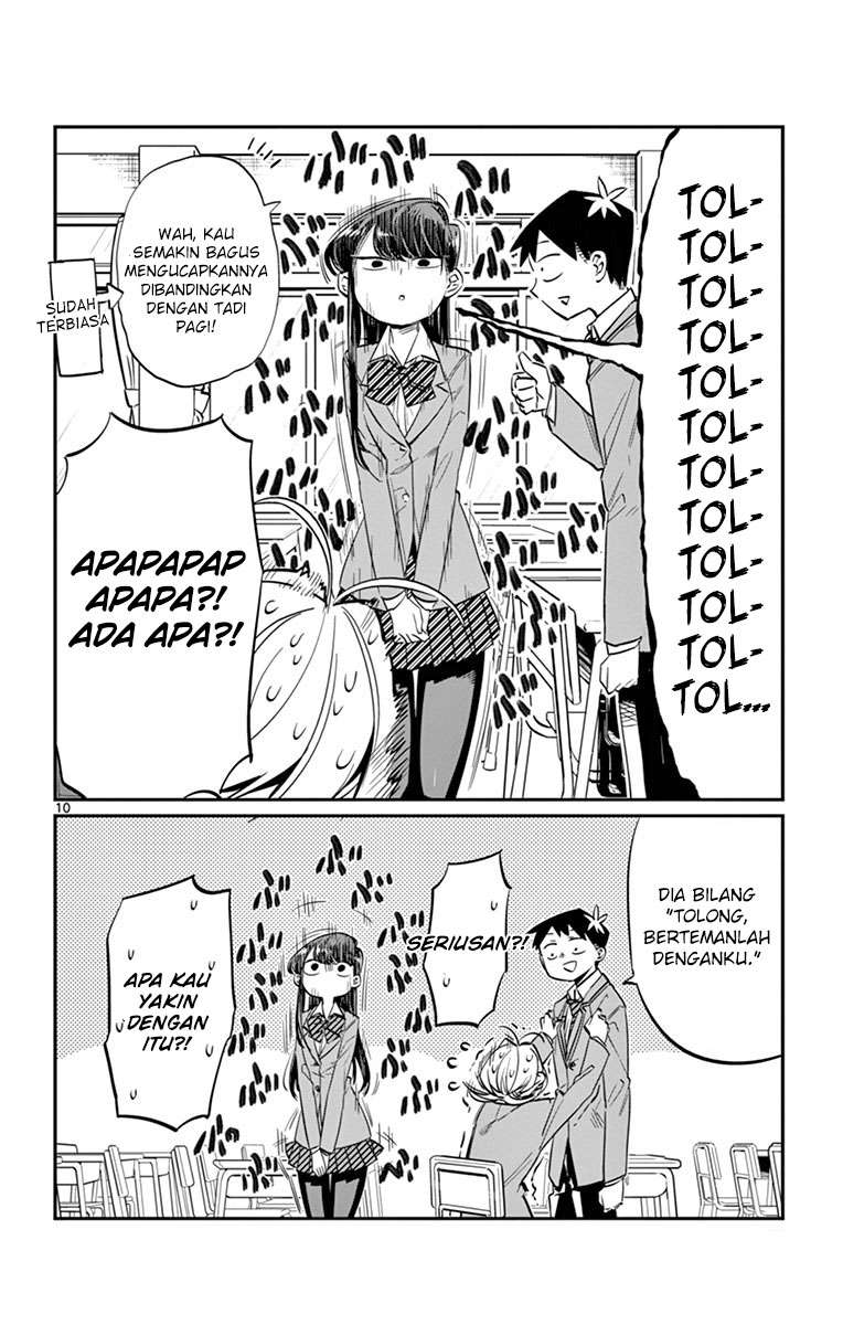 Komi-san wa Komyushou Desu Chapter 9 - halaman 11