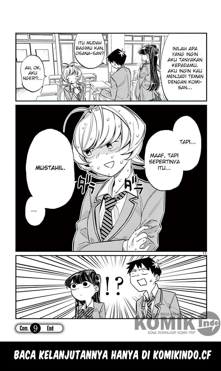 Komi-san wa Komyushou Desu Chapter 9 - halaman 12