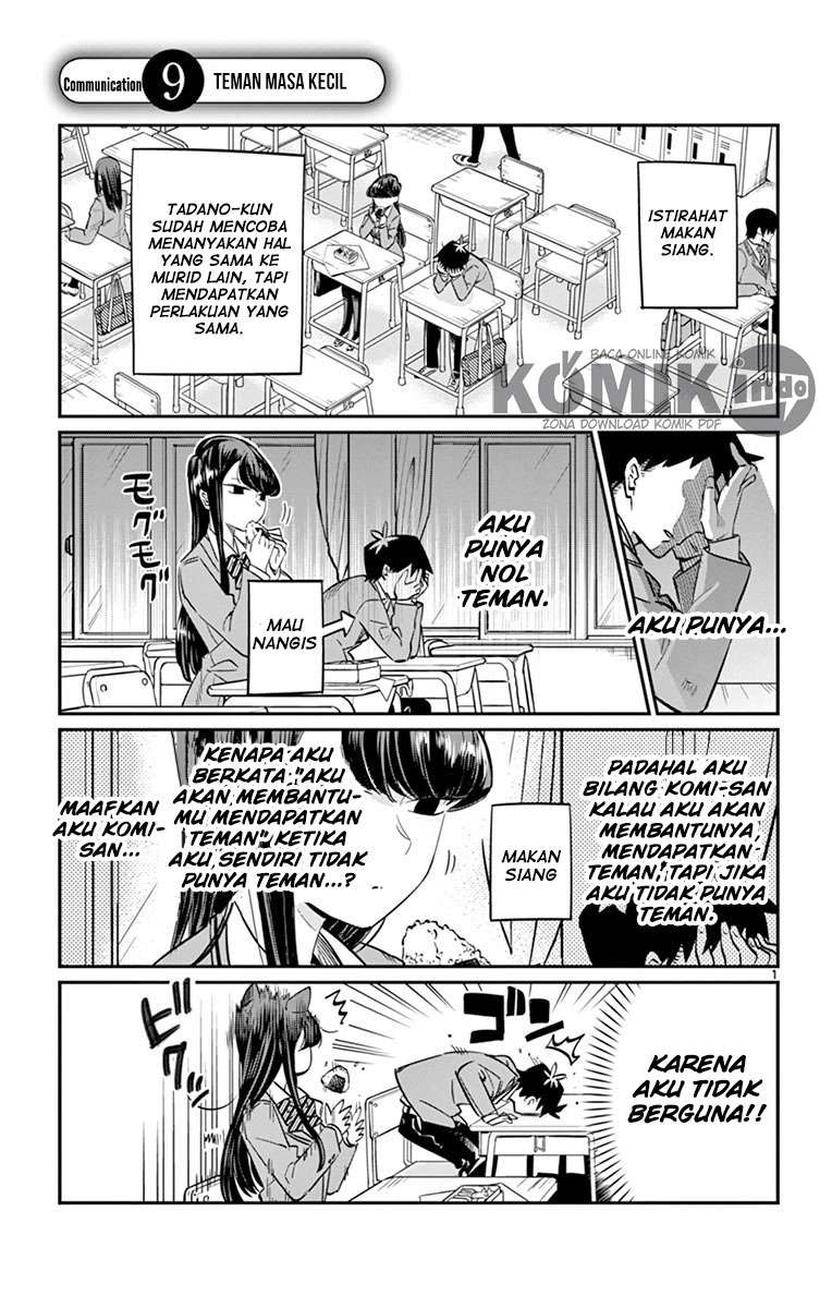 Komi-san wa Komyushou Desu Chapter 9 - halaman 2