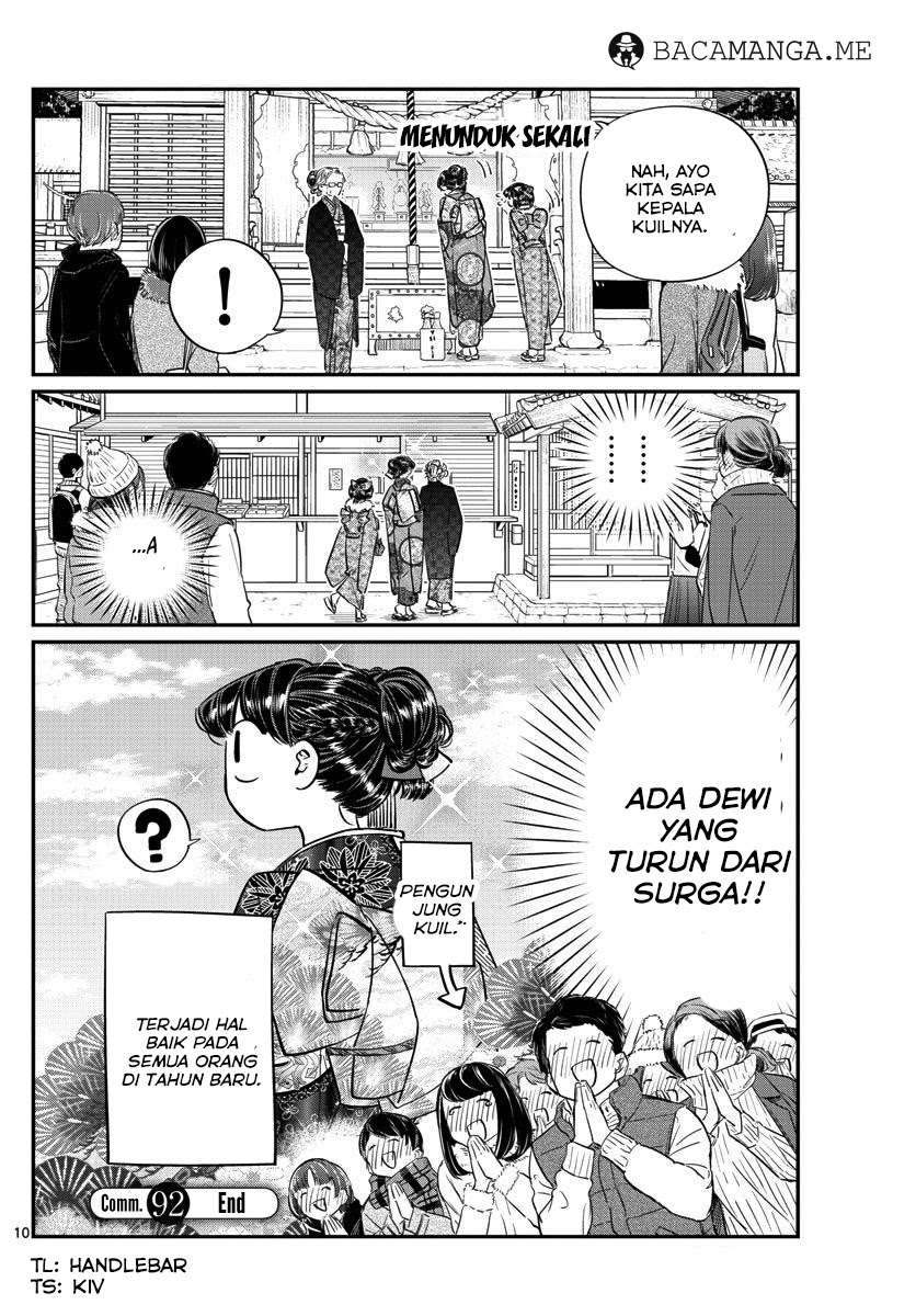 Komi-san wa Komyushou Desu Chapter 92 - halaman 10