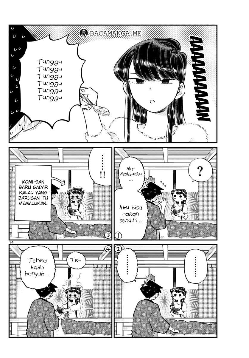 Komi-san wa Komyushou Desu Chapter 99 - halaman 14
