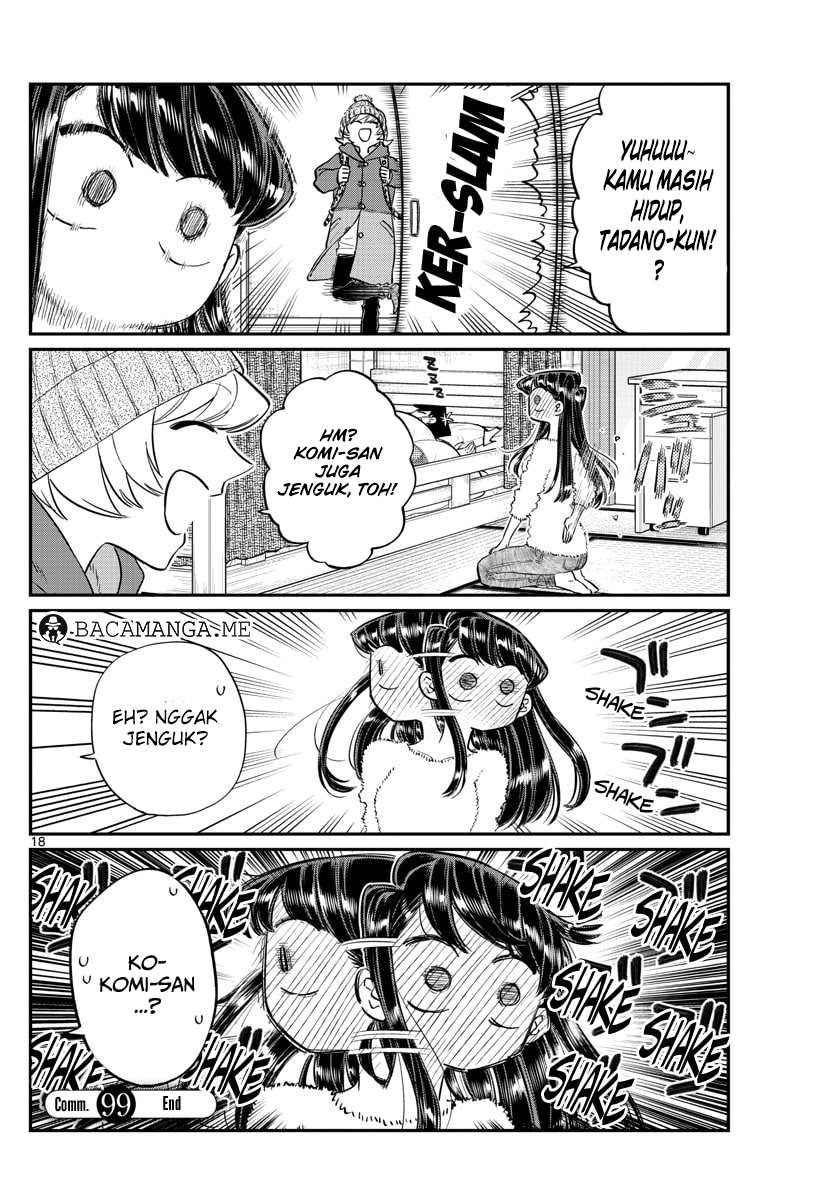 Komi-san wa Komyushou Desu Chapter 99 - halaman 18