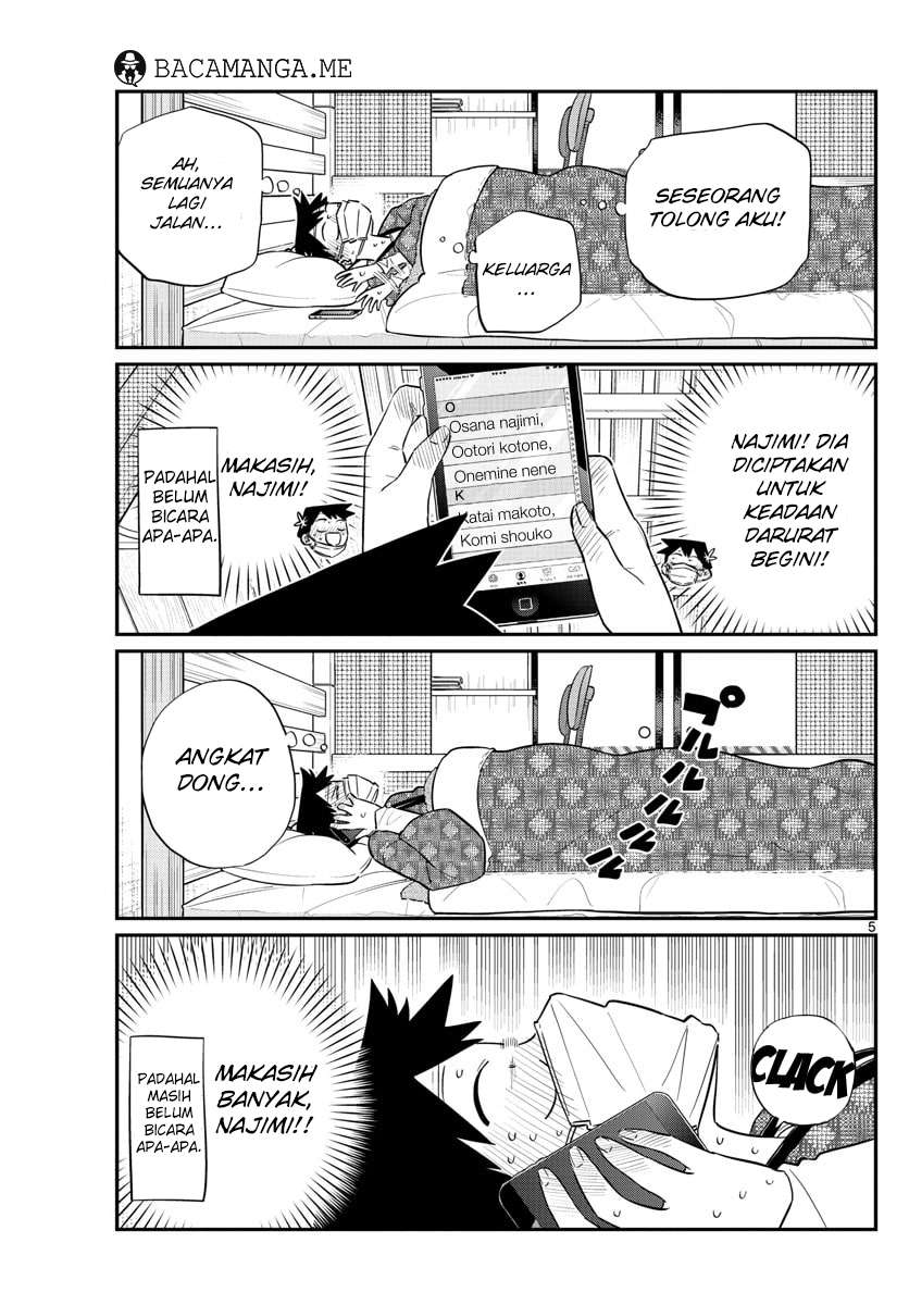 Komi-san wa Komyushou Desu Chapter 99 - halaman 5