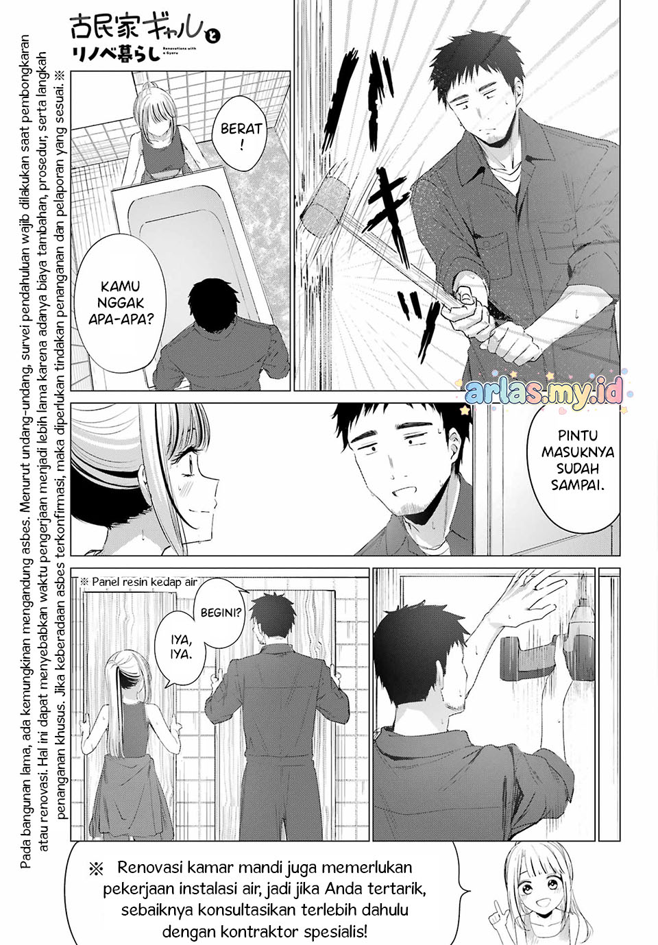 Kominka Gal to Renovation-gurashi Chapter 1 - halaman 40