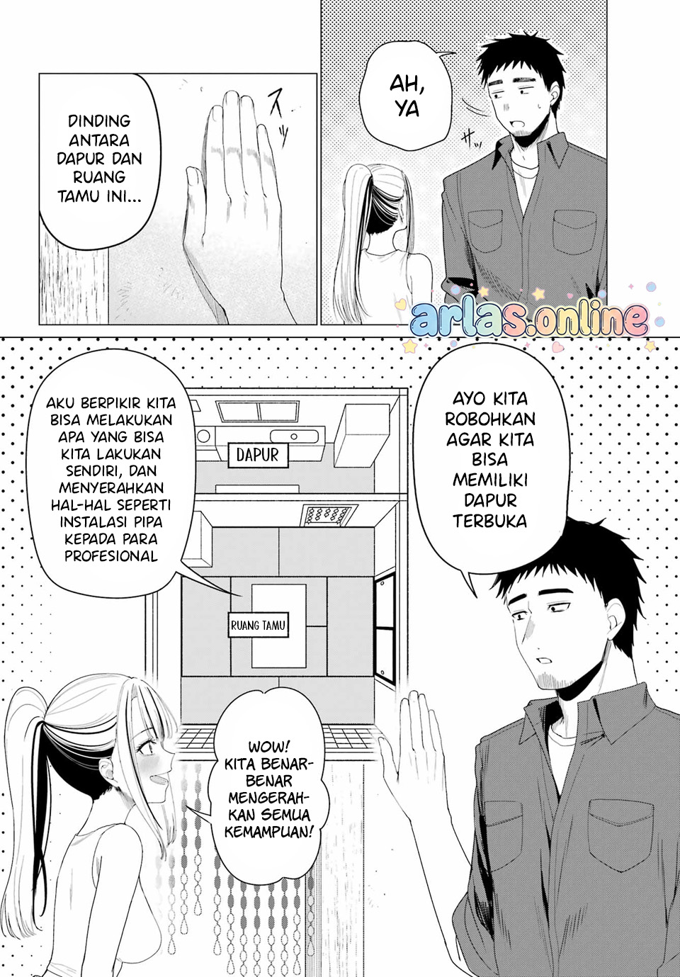 Kominka Gal to Renovation-gurashi Chapter 4 - halaman 3