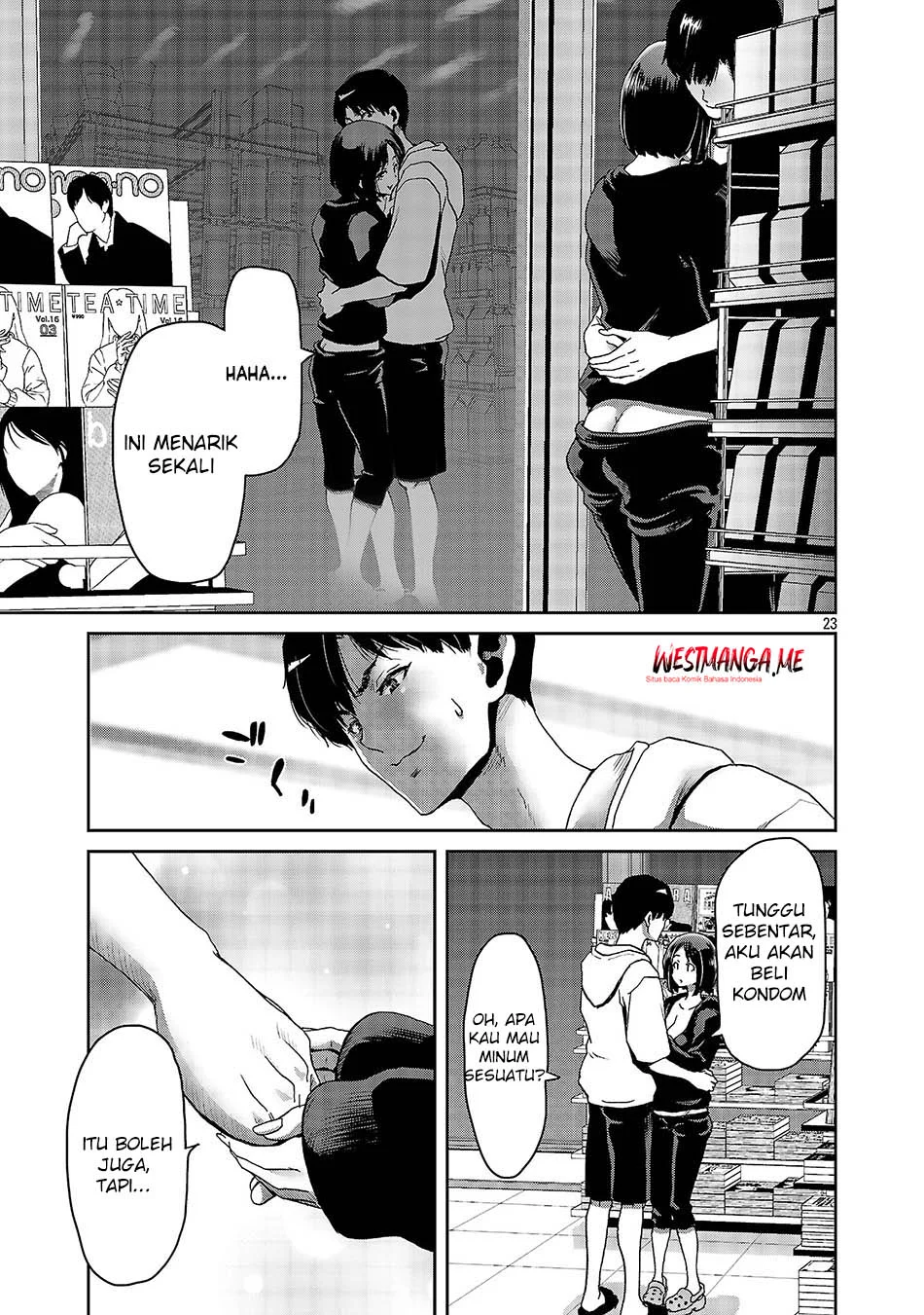 Konbini de Deatta Eroi Onnanoko to Tadare Kitta Kankei ni Narimashita Chapter 1 - halaman 27