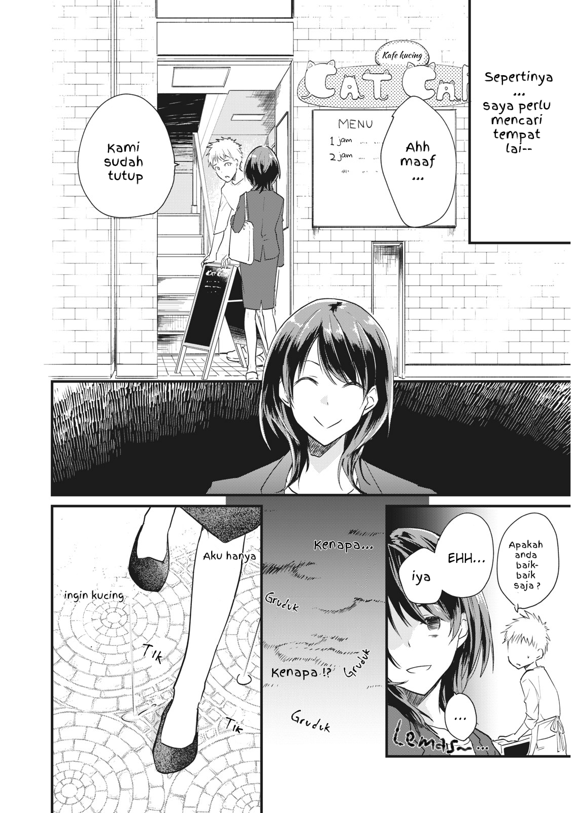 Koneko ♂ ga Matteru node Kaerimasu. Chapter 1.1 - halaman 8