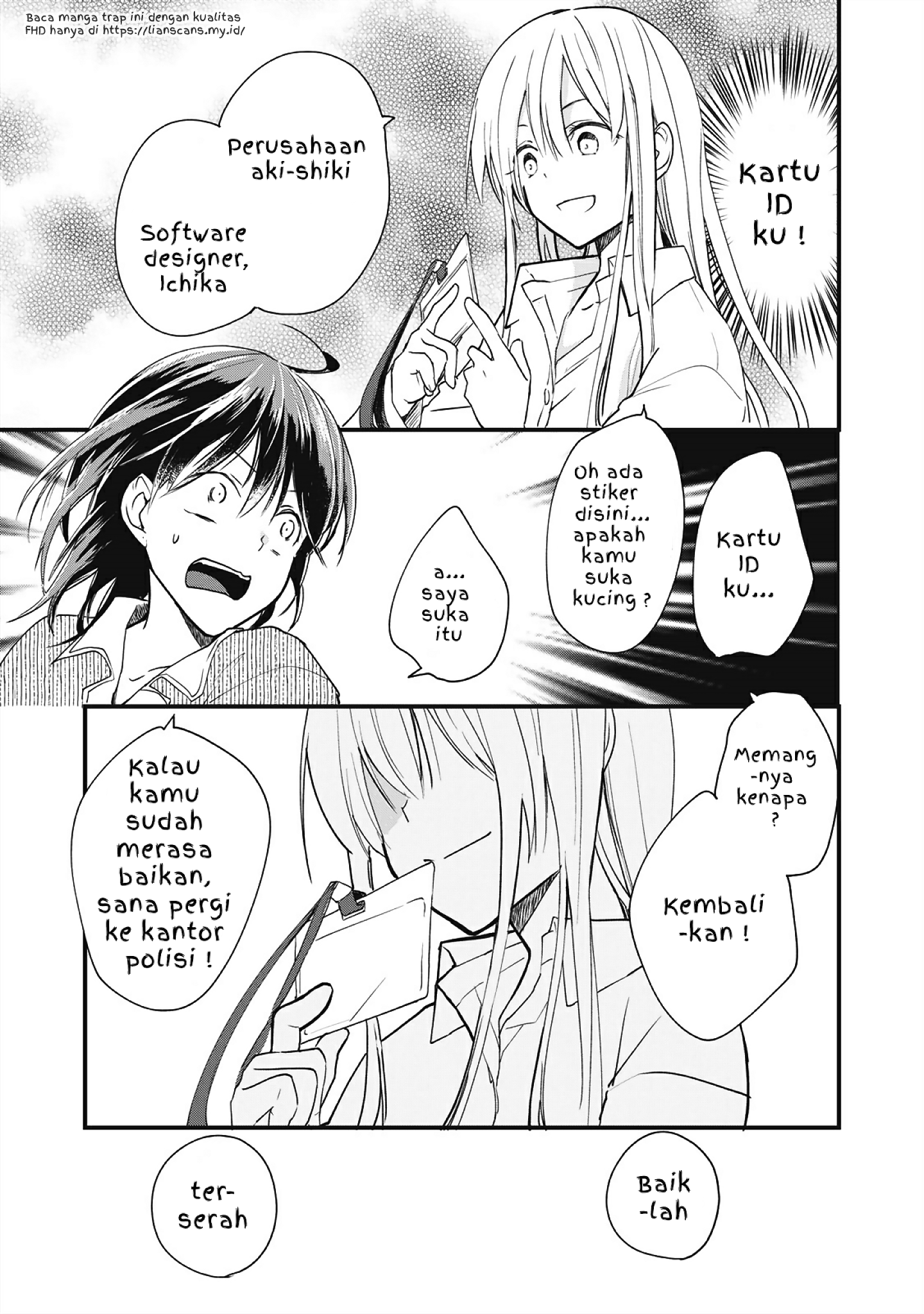 Koneko ♂ ga Matteru node Kaerimasu. Chapter 1.3 - halaman 1