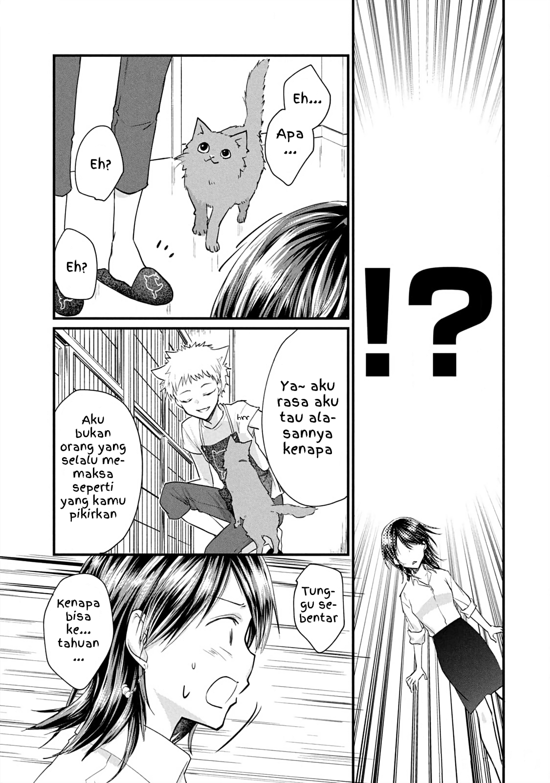 Koneko ♂ ga Matteru node Kaerimasu. Chapter 10 - halaman 17