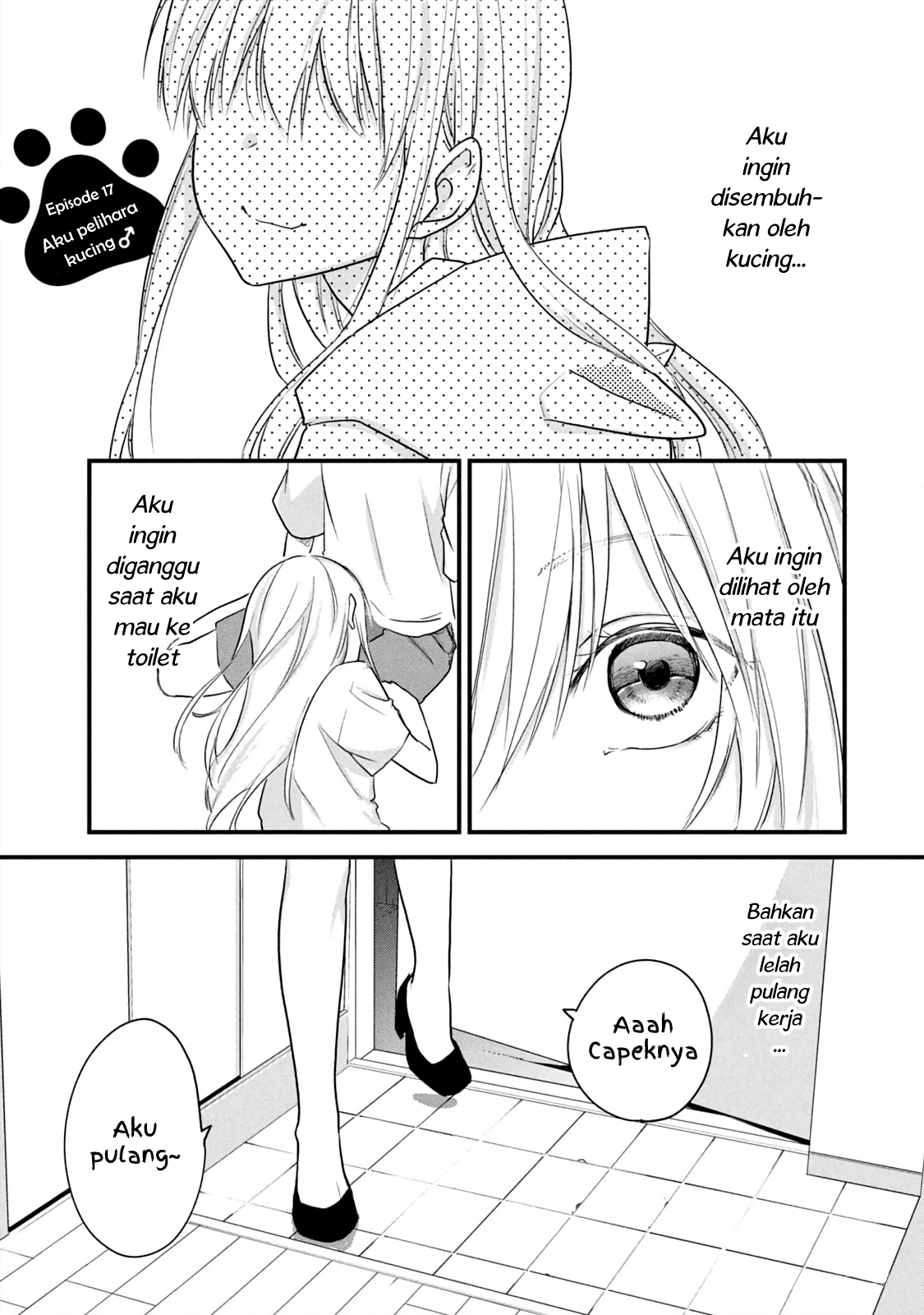 Koneko ♂ ga Matteru node Kaerimasu. Chapter 17 - halaman 1