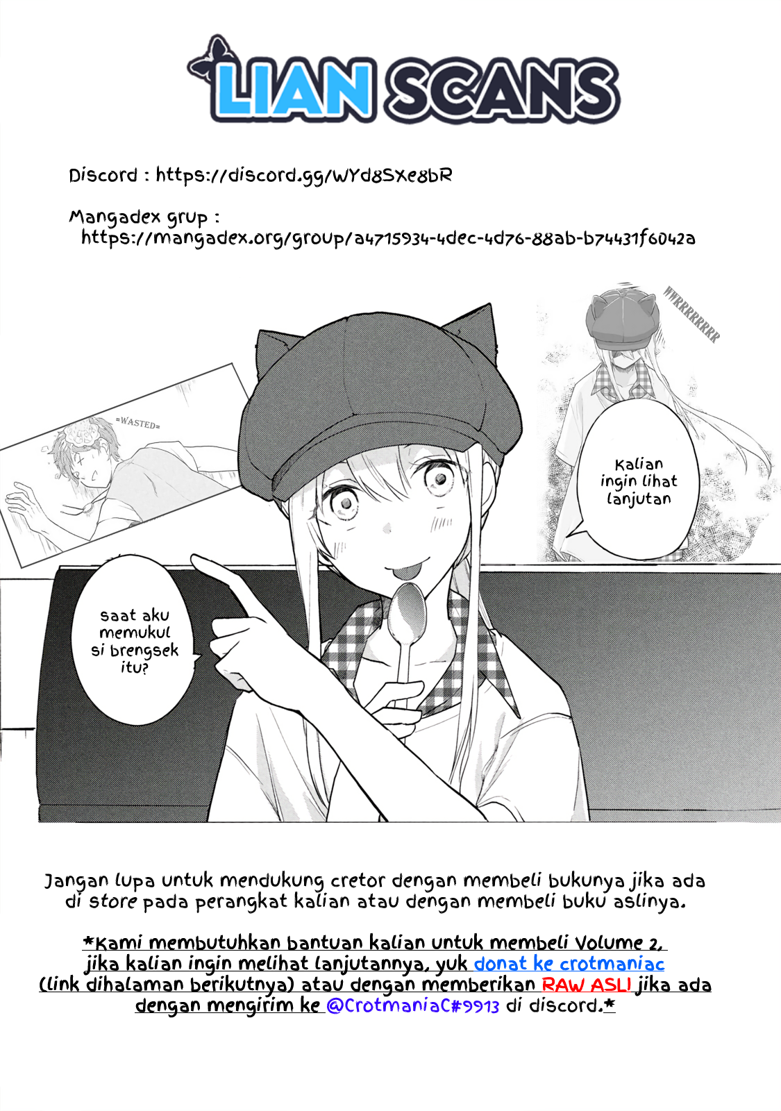 Koneko ♂ ga Matteru node Kaerimasu. Chapter 6.2 - halaman 14