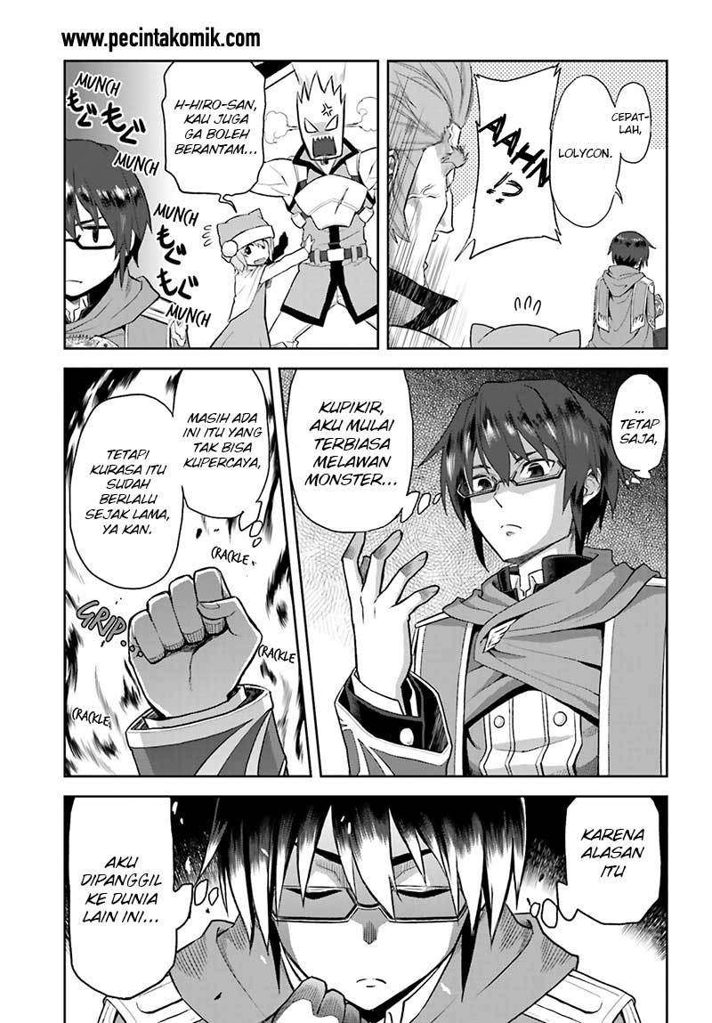 Konjiki no Moji Tsukai: Yuusha Yonin ni Makikomareta Unique Cheat Chapter 1 - halaman 7