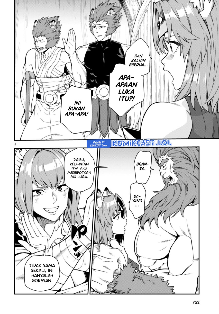 Konjiki no Moji Tsukai: Yuusha Yonin ni Makikomareta Unique Cheat Chapter 100 - halaman 5