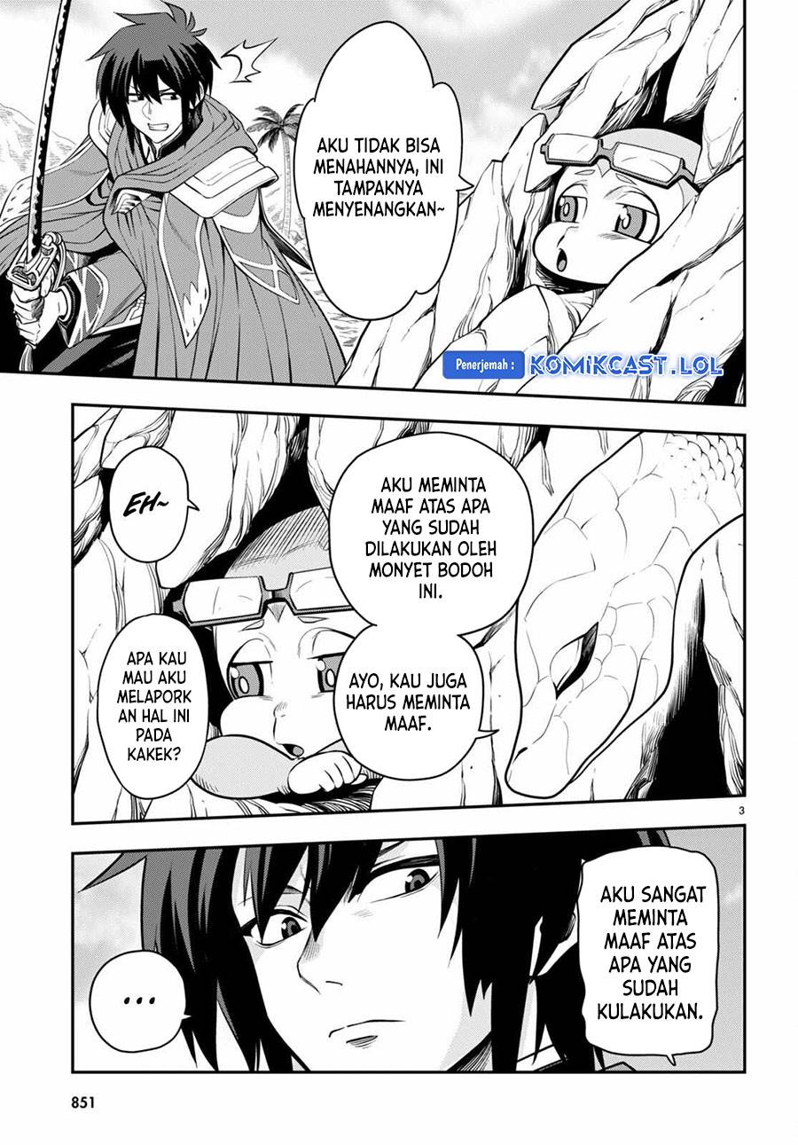 Konjiki no Moji Tsukai: Yuusha Yonin ni Makikomareta Unique Cheat Chapter 103 - halaman 3