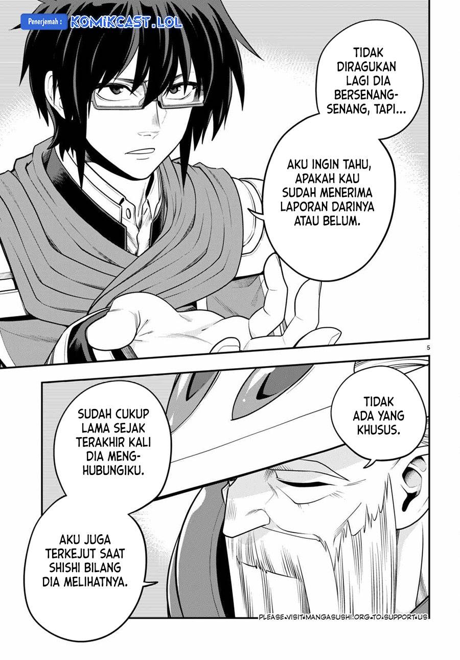 Konjiki no Moji Tsukai: Yuusha Yonin ni Makikomareta Unique Cheat Chapter 104 - halaman 5
