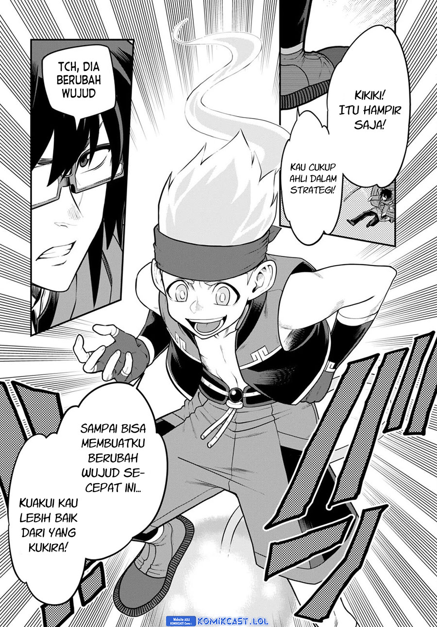 Konjiki no Moji Tsukai: Yuusha Yonin ni Makikomareta Unique Cheat Chapter 105 - halaman 19