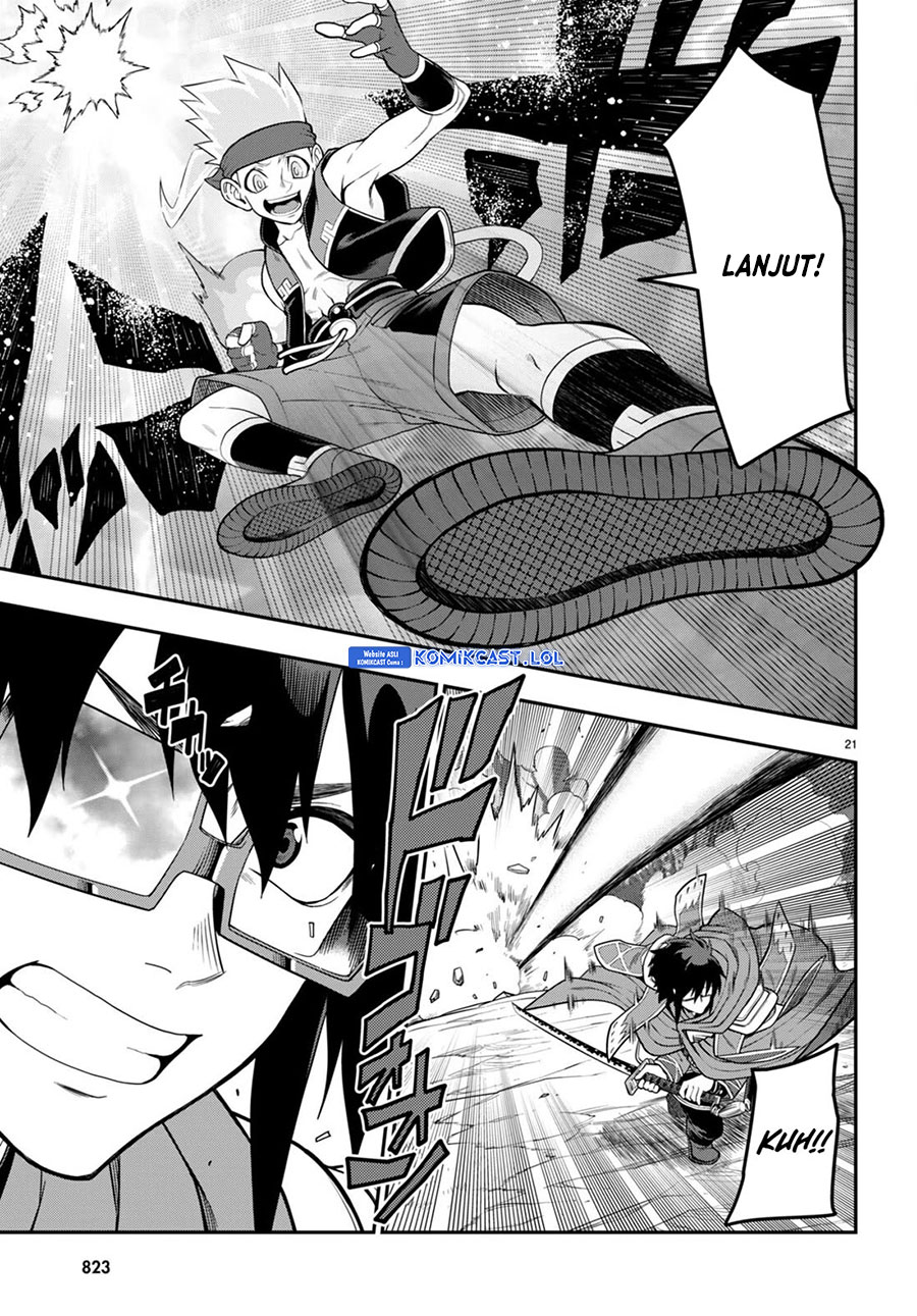 Konjiki no Moji Tsukai: Yuusha Yonin ni Makikomareta Unique Cheat Chapter 105 - halaman 22