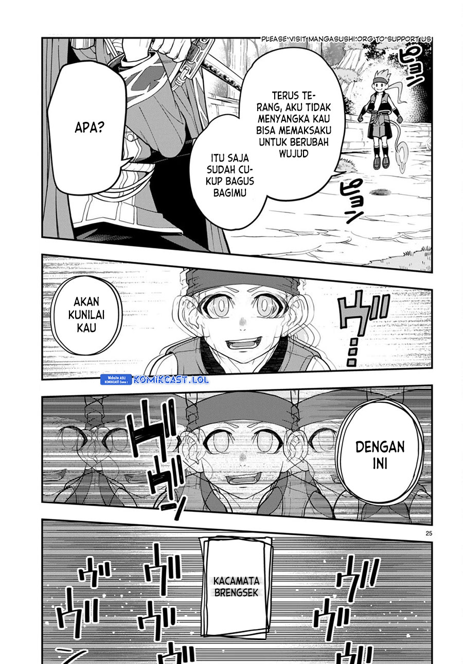 Konjiki no Moji Tsukai: Yuusha Yonin ni Makikomareta Unique Cheat Chapter 105 - halaman 26