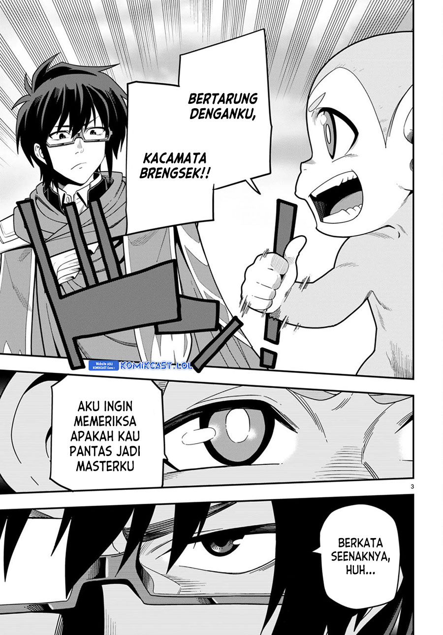 Konjiki no Moji Tsukai: Yuusha Yonin ni Makikomareta Unique Cheat Chapter 105 - halaman 4