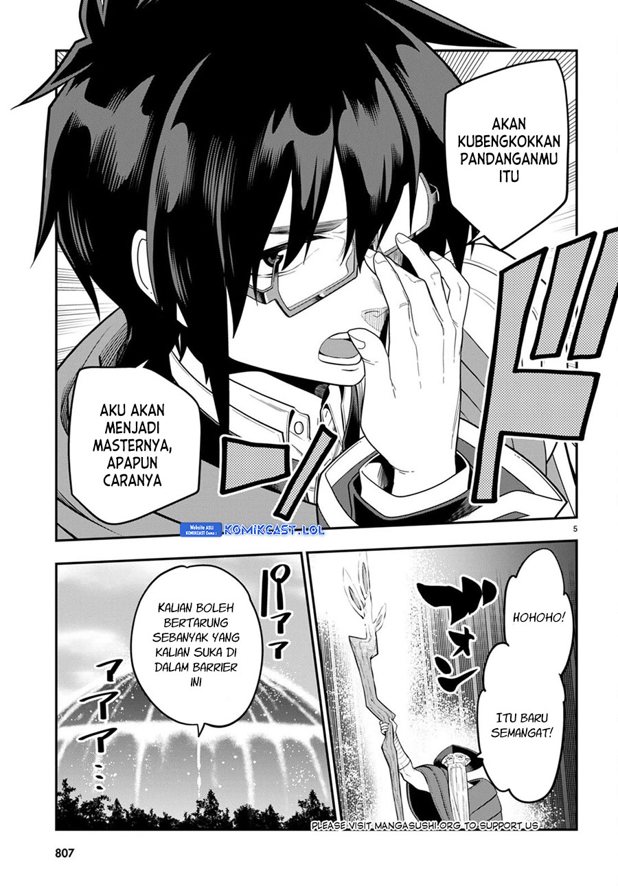 Konjiki no Moji Tsukai: Yuusha Yonin ni Makikomareta Unique Cheat Chapter 105 - halaman 6