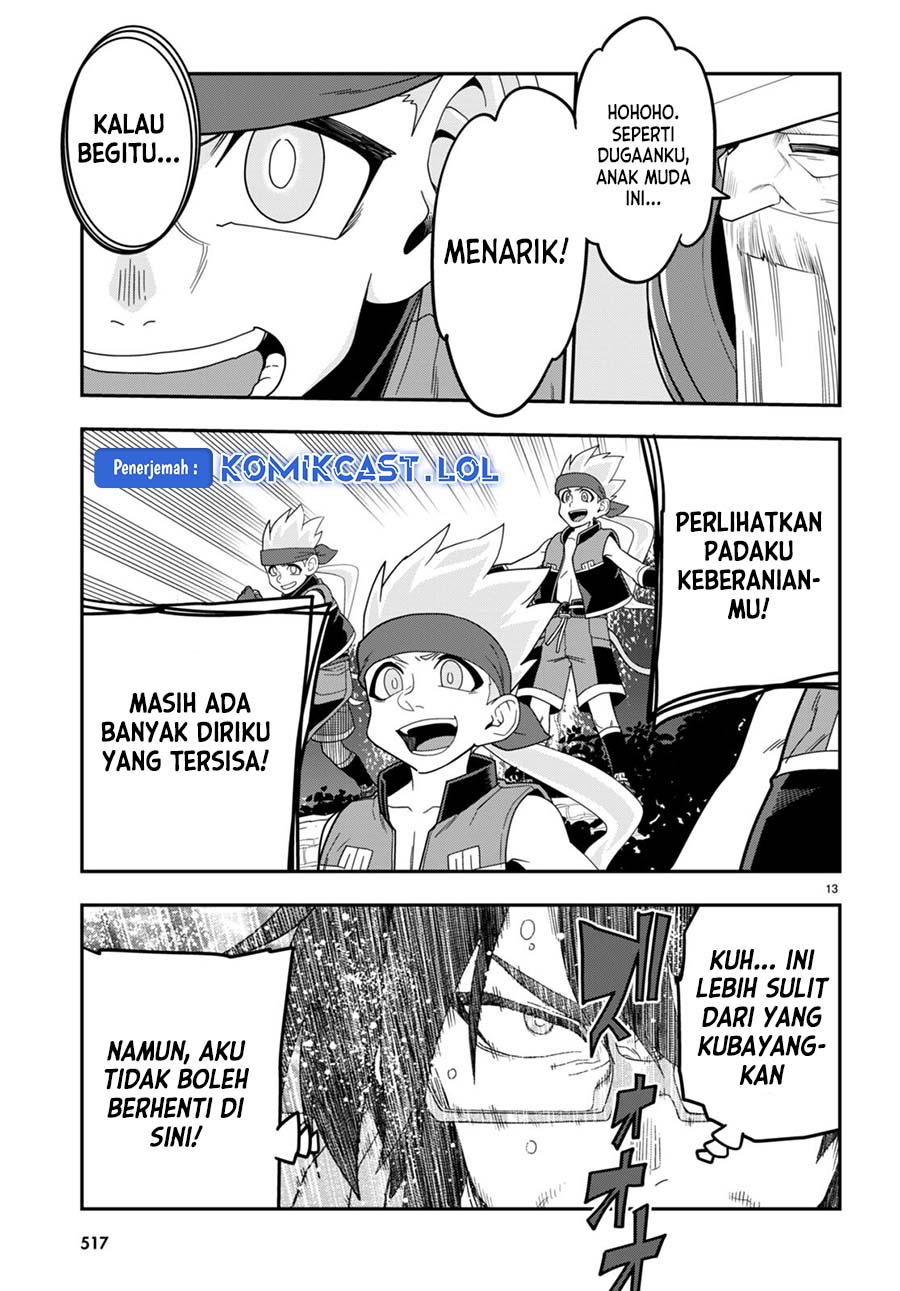 Konjiki no Moji Tsukai: Yuusha Yonin ni Makikomareta Unique Cheat Chapter 106 - halaman 13