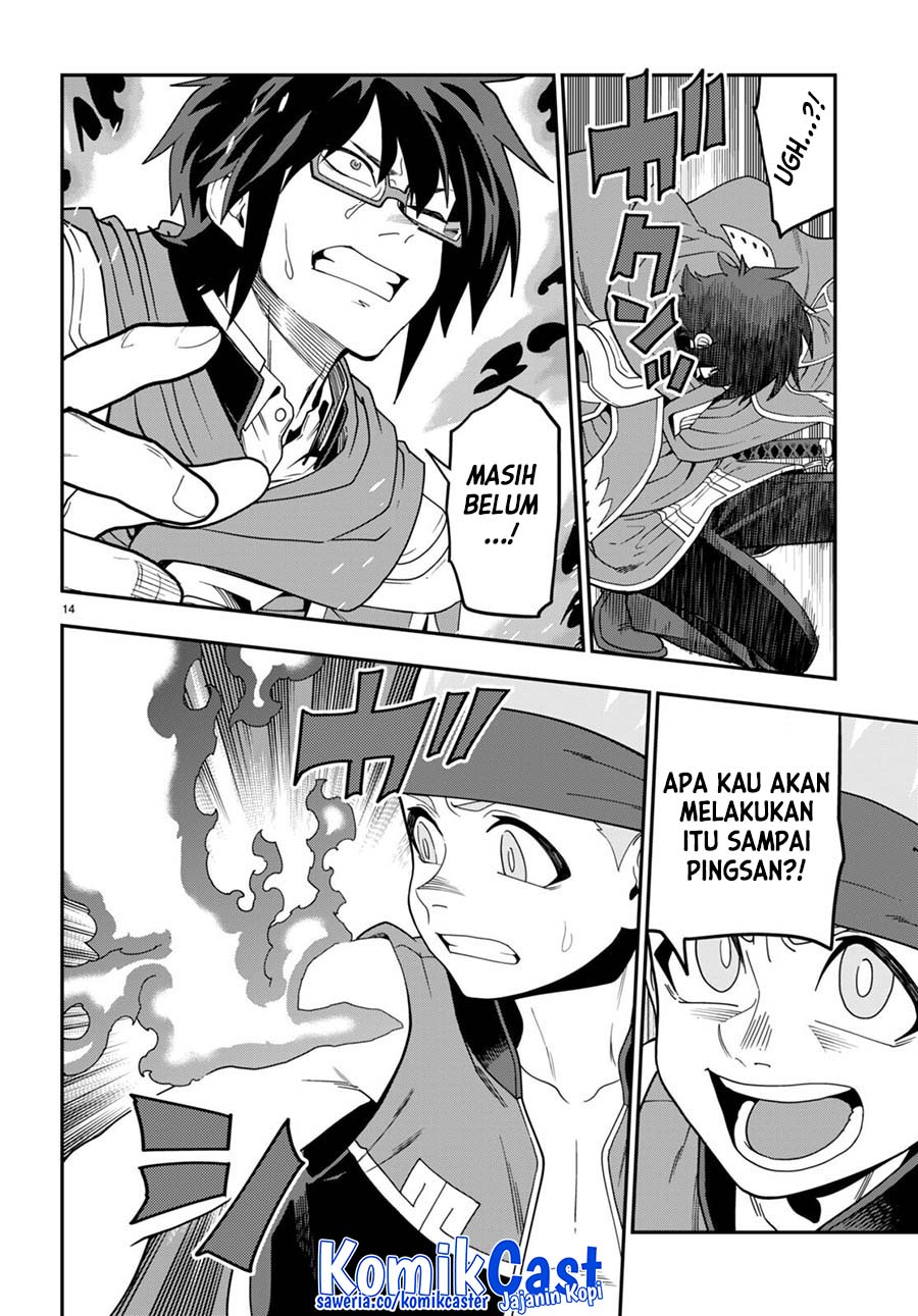 Konjiki no Moji Tsukai: Yuusha Yonin ni Makikomareta Unique Cheat Chapter 106 - halaman 14