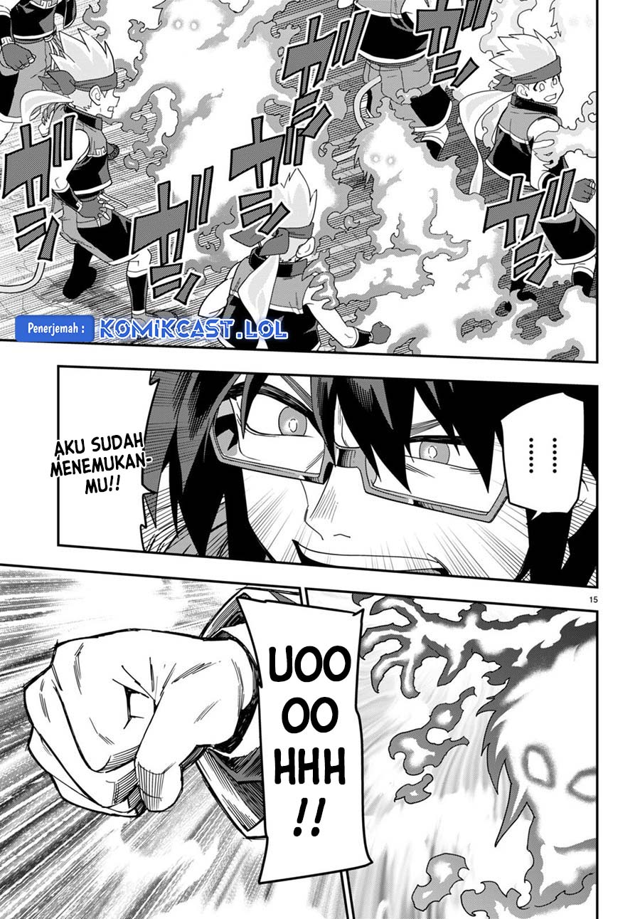 Konjiki no Moji Tsukai: Yuusha Yonin ni Makikomareta Unique Cheat Chapter 106 - halaman 15