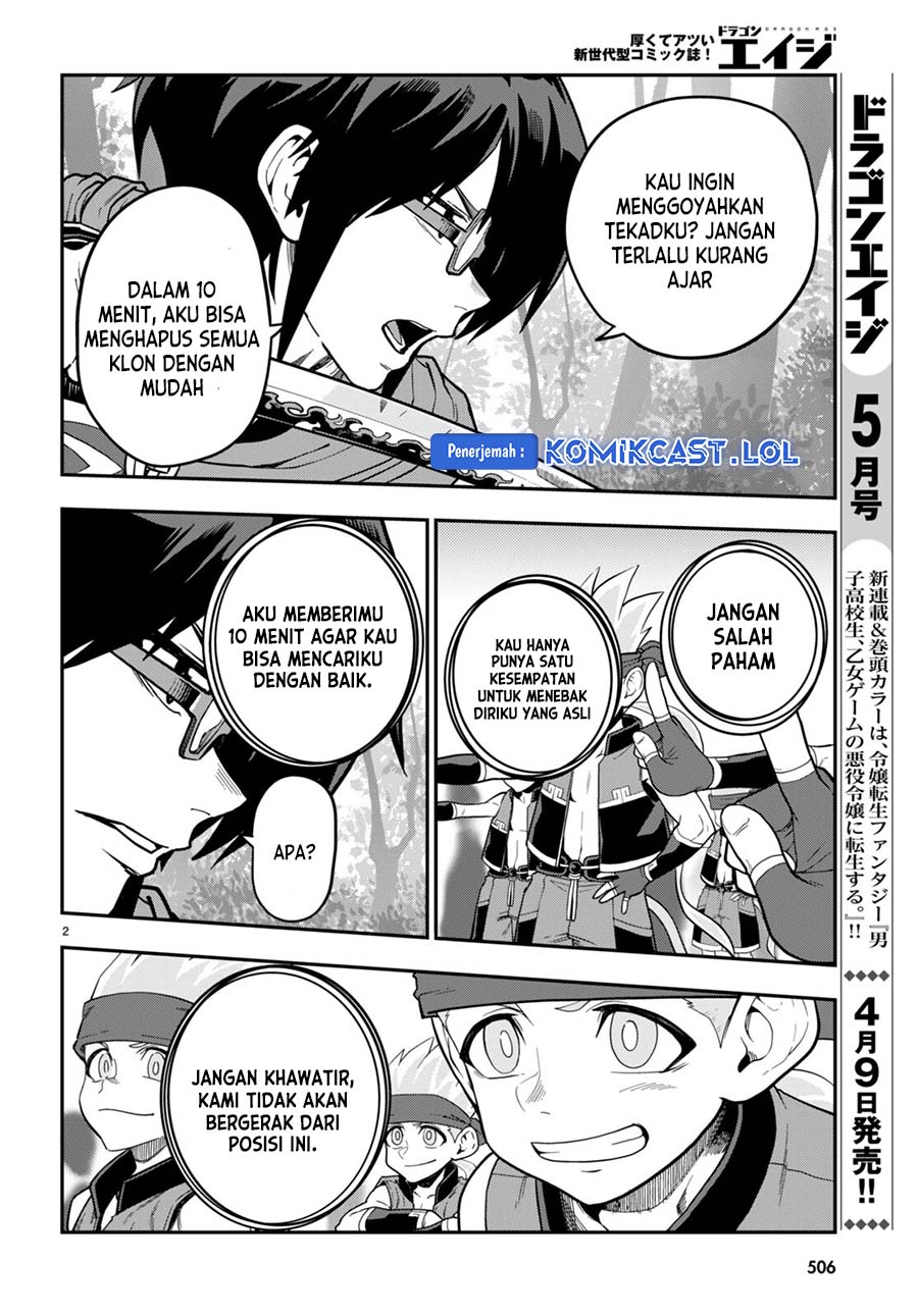Konjiki no Moji Tsukai: Yuusha Yonin ni Makikomareta Unique Cheat Chapter 106 - halaman 3