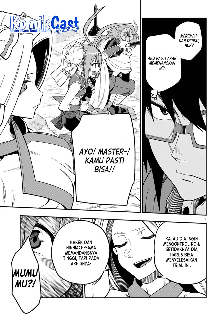Konjiki no Moji Tsukai: Yuusha Yonin ni Makikomareta Unique Cheat Chapter 106 - halaman 4