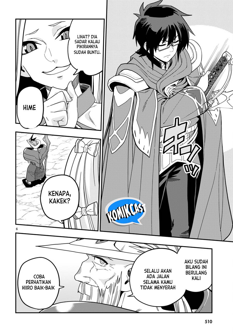 Konjiki no Moji Tsukai: Yuusha Yonin ni Makikomareta Unique Cheat Chapter 106 - halaman 7