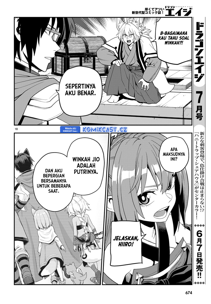 Konjiki no Moji Tsukai: Yuusha Yonin ni Makikomareta Unique Cheat Chapter 108 - halaman 18