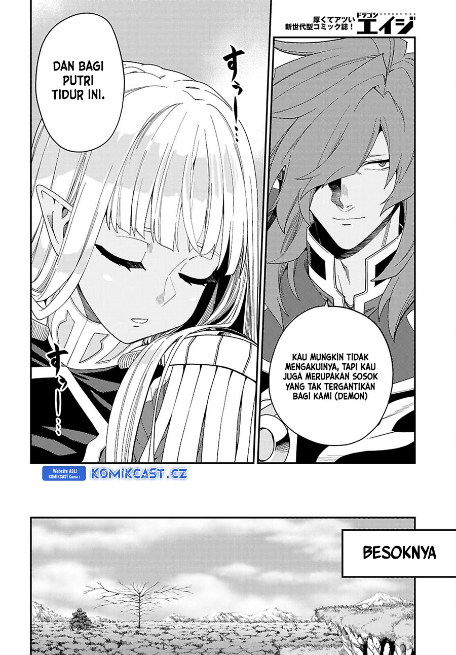 Konjiki no Moji Tsukai: Yuusha Yonin ni Makikomareta Unique Cheat Chapter 109 - halaman 13