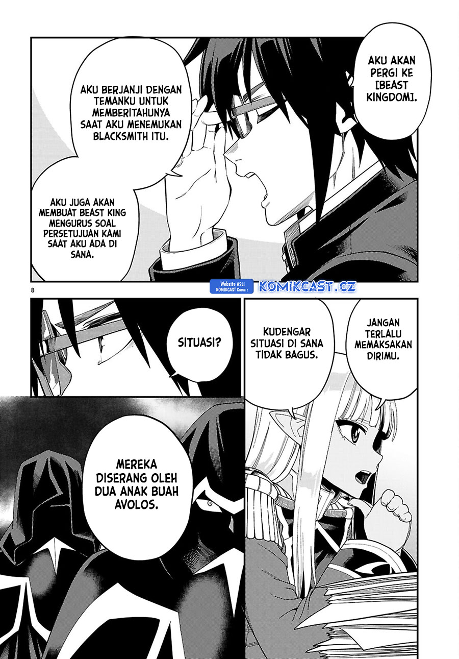 Konjiki no Moji Tsukai: Yuusha Yonin ni Makikomareta Unique Cheat Chapter 109 - halaman 9