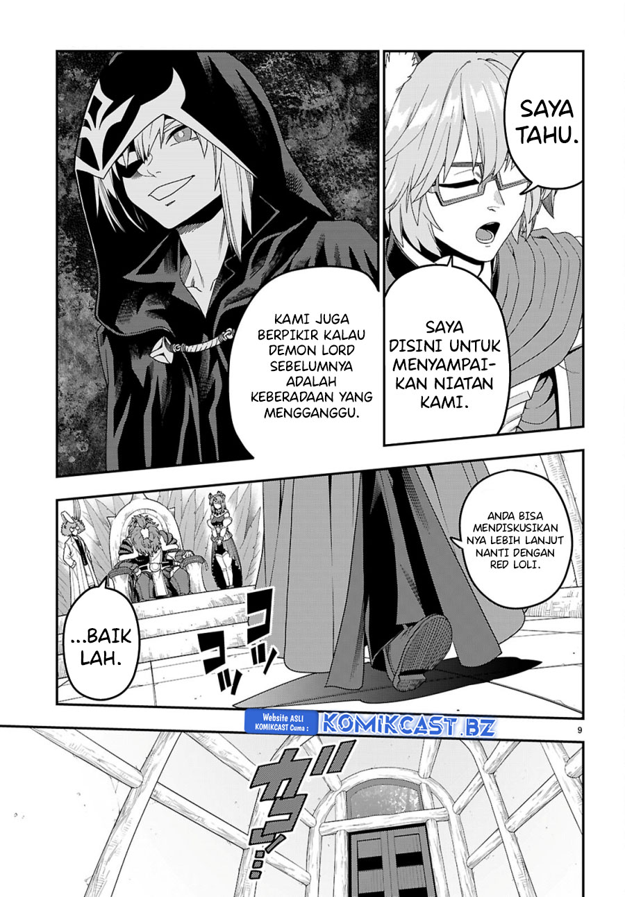 Konjiki no Moji Tsukai: Yuusha Yonin ni Makikomareta Unique Cheat Chapter 110 - halaman 10