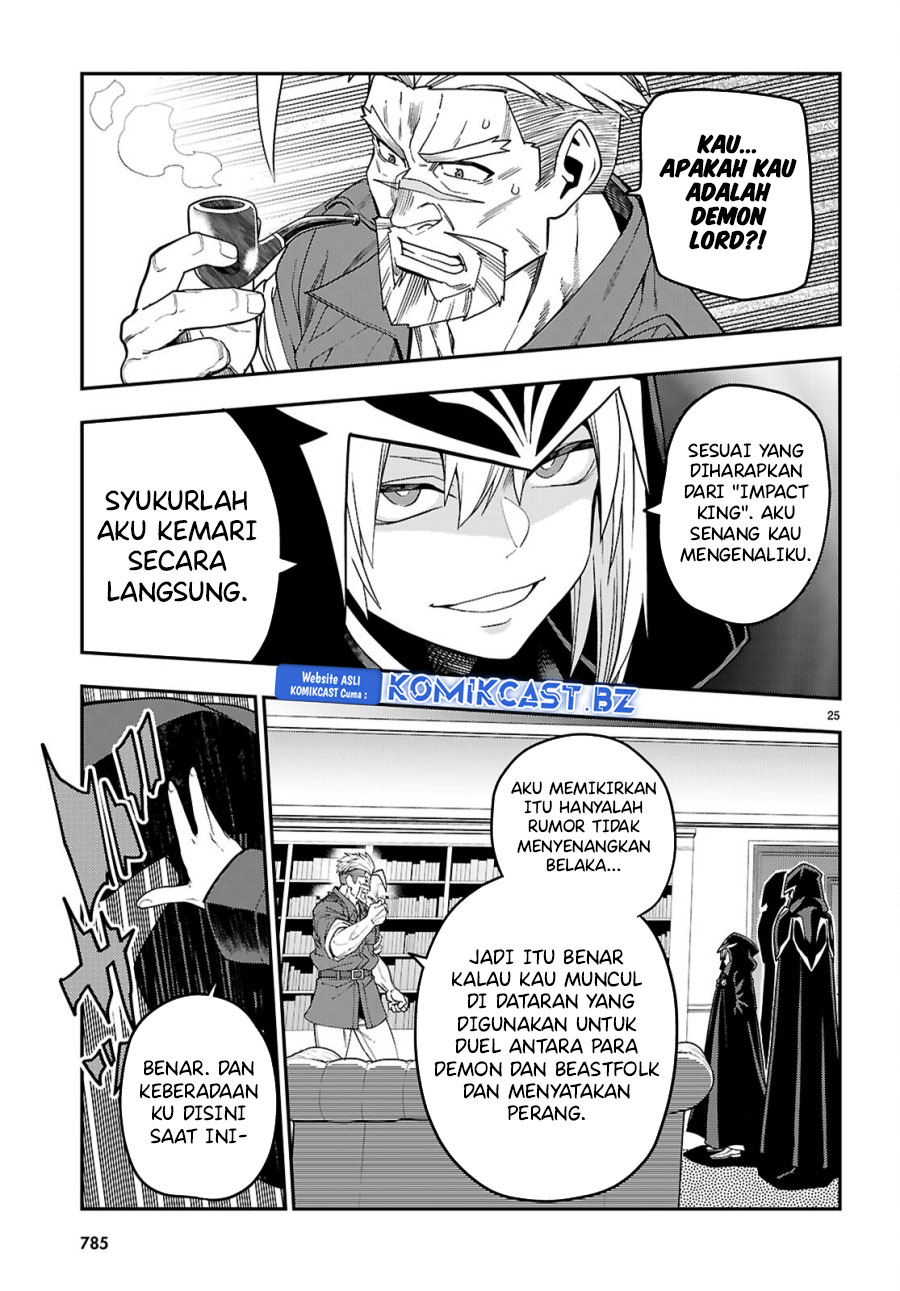 Konjiki no Moji Tsukai: Yuusha Yonin ni Makikomareta Unique Cheat Chapter 110 - halaman 25