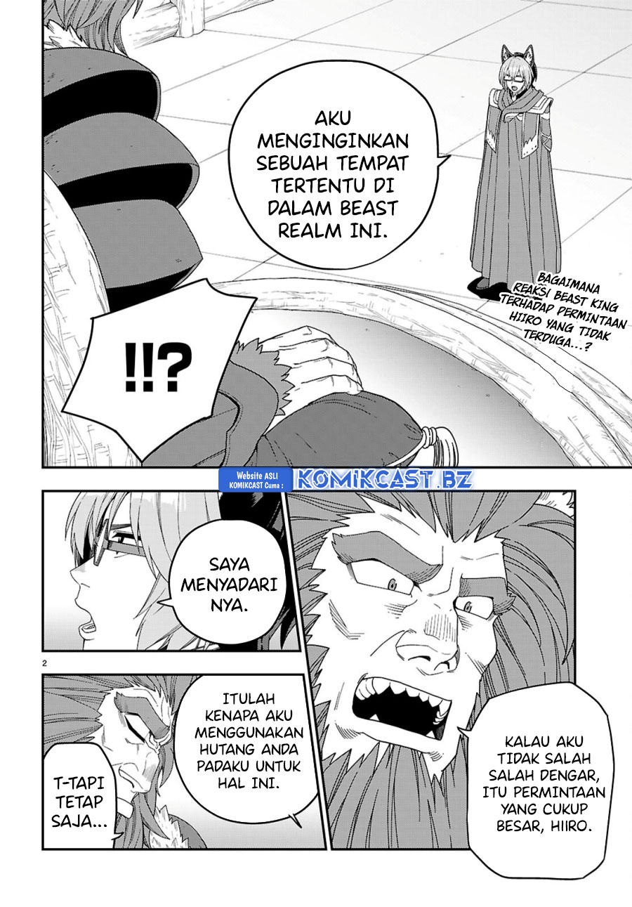 Konjiki no Moji Tsukai: Yuusha Yonin ni Makikomareta Unique Cheat Chapter 110 - halaman 3