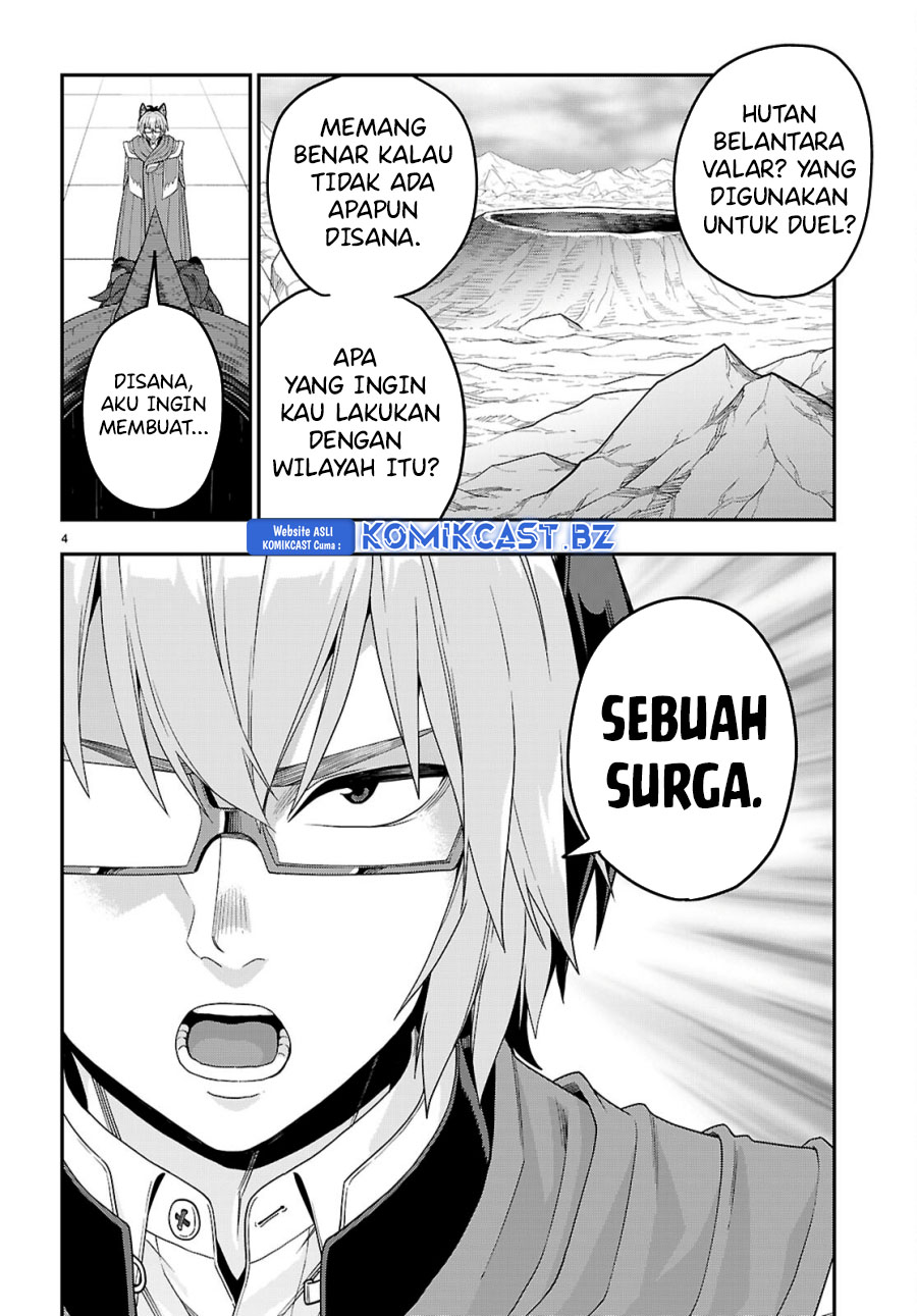 Konjiki no Moji Tsukai: Yuusha Yonin ni Makikomareta Unique Cheat Chapter 110 - halaman 5