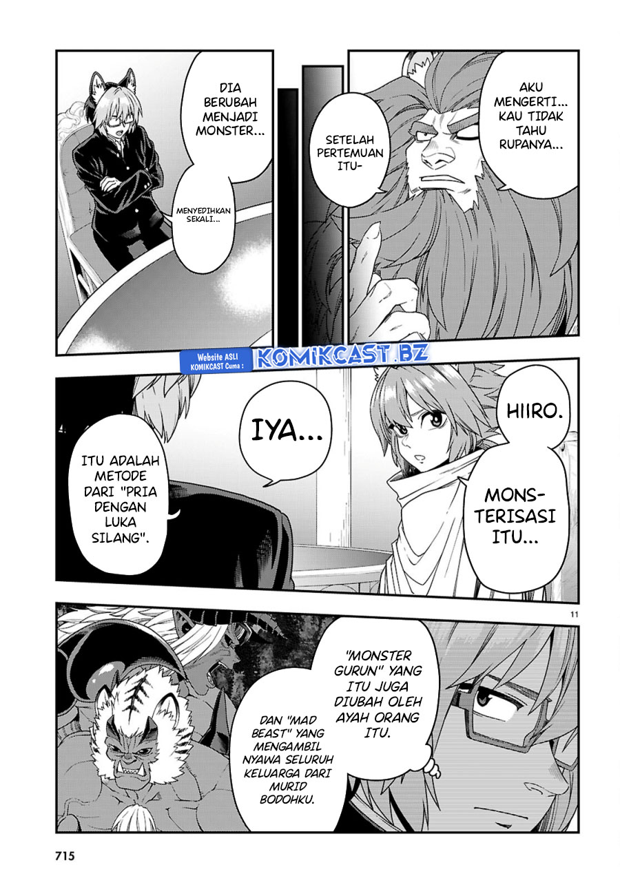 Konjiki no Moji Tsukai: Yuusha Yonin ni Makikomareta Unique Cheat Chapter 111 - halaman 12