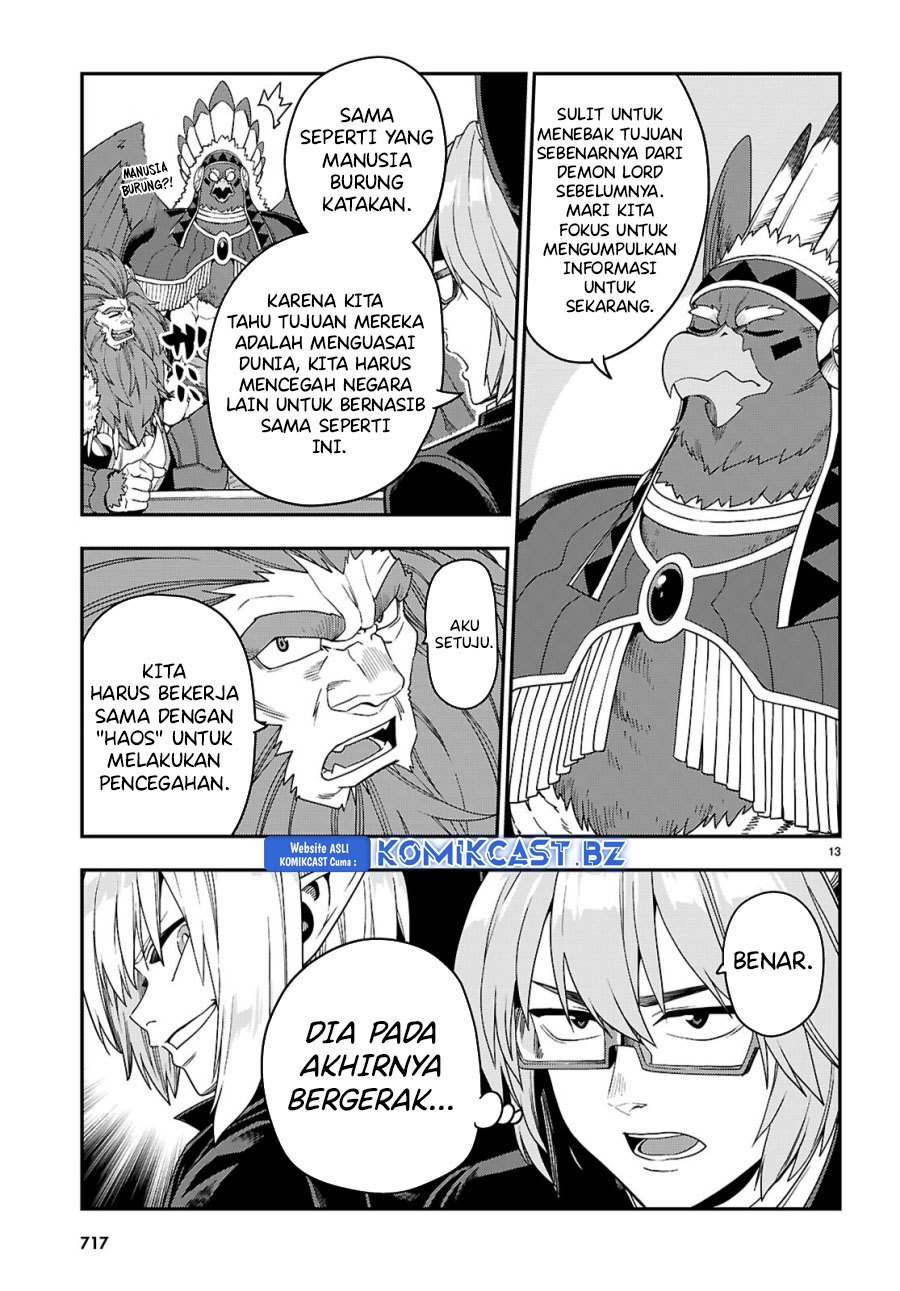 Konjiki no Moji Tsukai: Yuusha Yonin ni Makikomareta Unique Cheat Chapter 111 - halaman 14